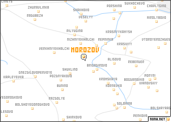 map of Morozov