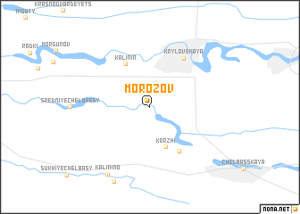 map of Morozov