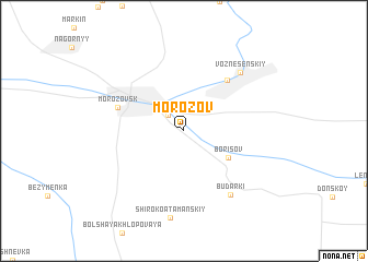 map of Morozov