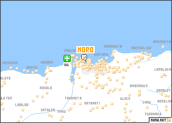 map of Moro