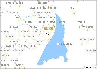 map of Moro