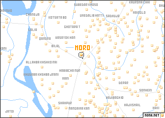 map of Moro