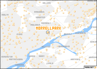 map of Morrell Park