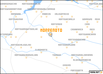 map of Morrenoto