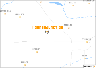 map of Morres Junction