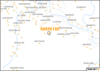 map of Morretón