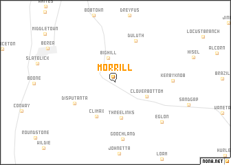 map of Morrill