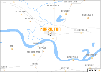 map of Morrilton