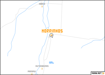 map of Morrinhos