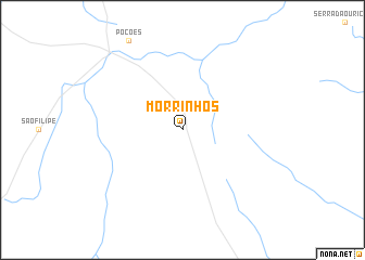 map of Morrinhos