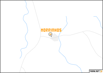 map of Morrinhos