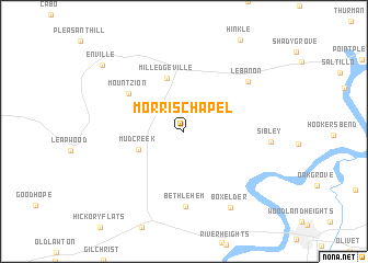 map of Morris Chapel