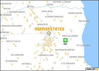 map of Morris Estates