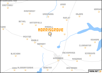 map of Morris Grove