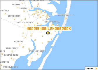 map of Morris Mobile Home Park