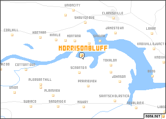 map of Morrison Bluff