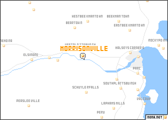 map of Morrisonville