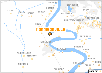 map of Morrisonville