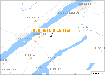 map of Morristown Center