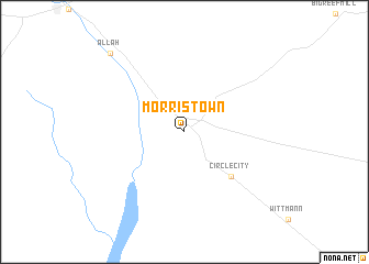 map of Morristown