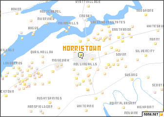 map of Morristown