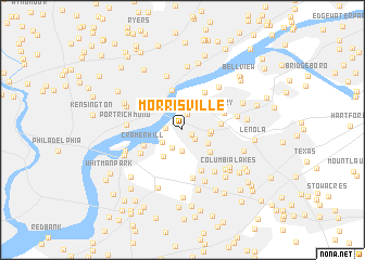 map of Morrisville