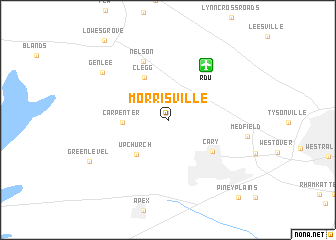 map of Morrisville