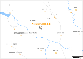 map of Morrisville