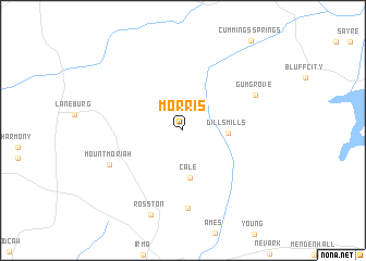 map of Morris