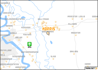 map of Morris