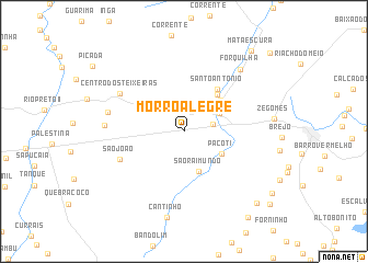 map of Morro Alegre