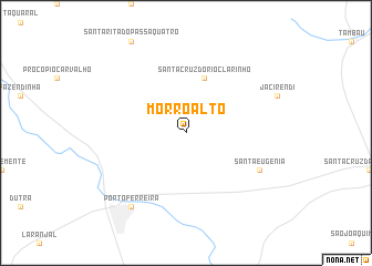 map of Morro Alto