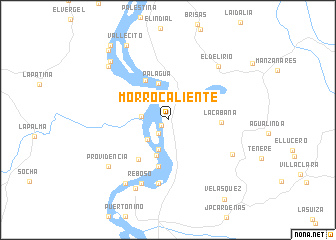 map of Morro Caliente