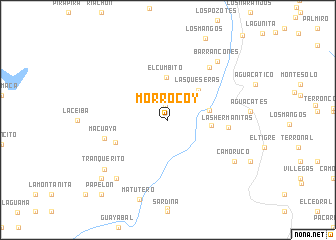 map of Morrocoy