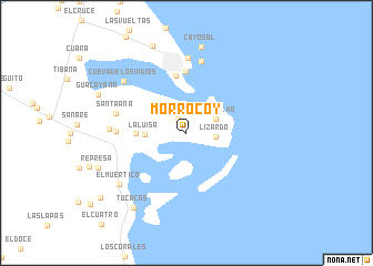 map of Morrocoy