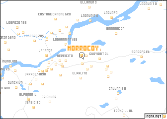 map of Morrocoy