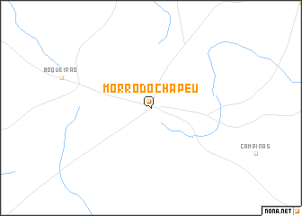 map of Morro do Chapéu