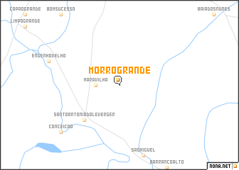 map of Morro Grande