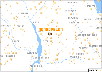 map of Morropelón