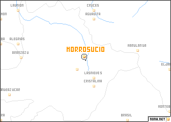 map of Morro Sucio