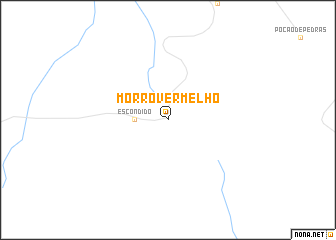 map of Morro Vermelho