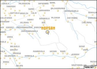 map of Morsam