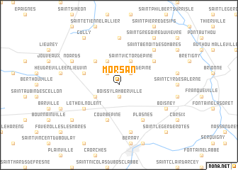 map of Morsan