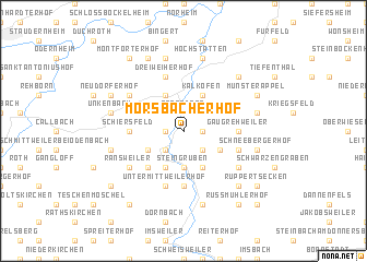 map of Morsbacherhof