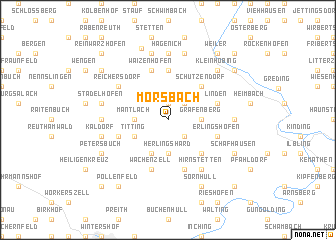 map of Morsbach