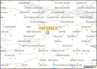 map of Morsbach