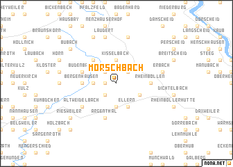 map of Mörschbach