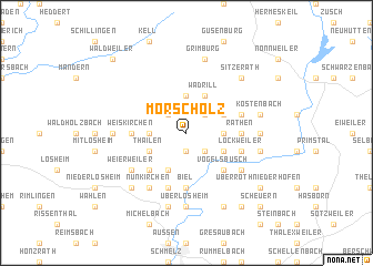 map of Morscholz