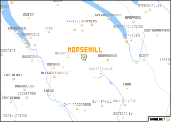 map of Morse Mill