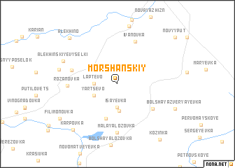 map of Morshanskiy